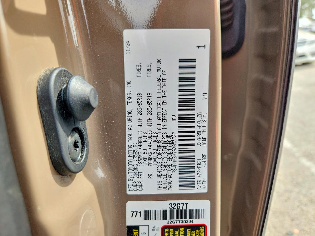 2025 TOYOTA SEQUOIA TRD PRO photo 37