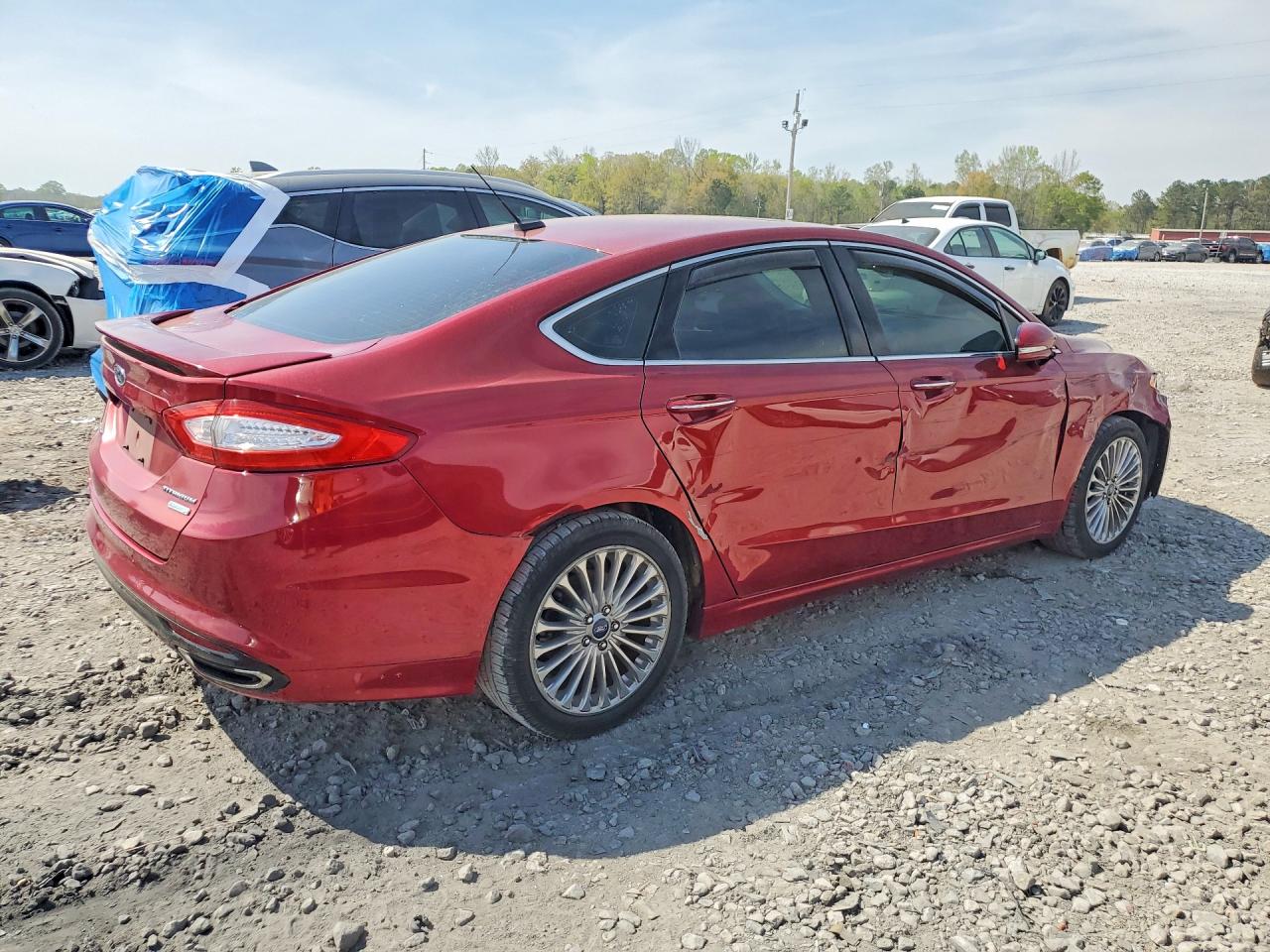 2015 FORD FUSION TITANIUM photo 7