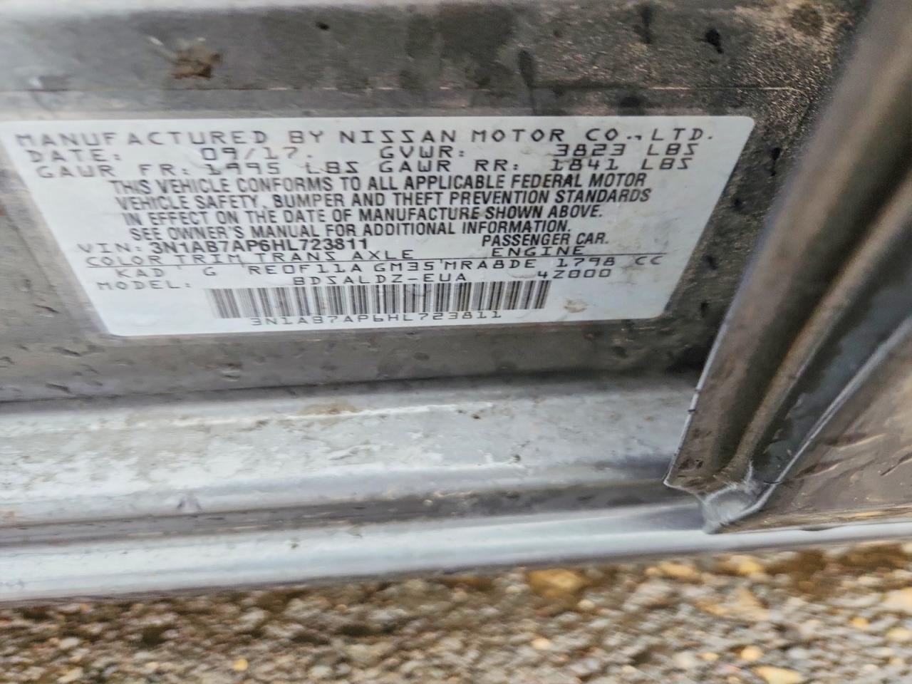 2017 NISSAN SENTRA photo 34