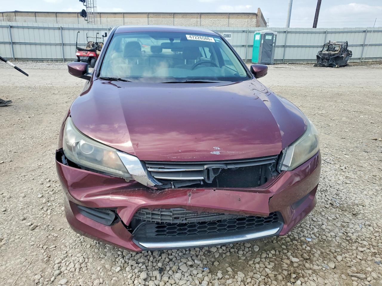 2013 HONDA ACCORD LX photo 5