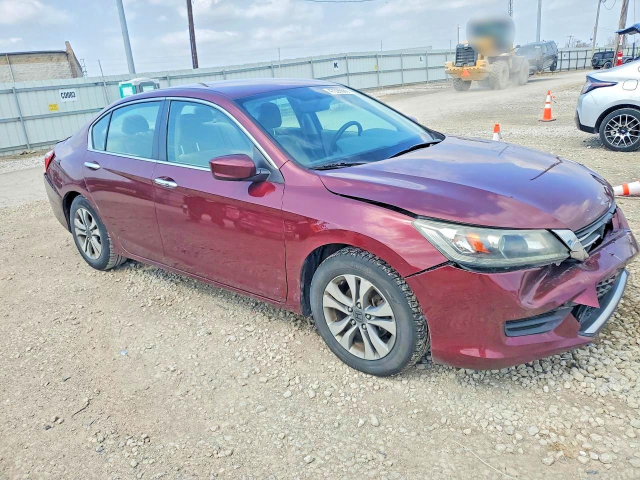 2013 HONDA ACCORD LX photo 4