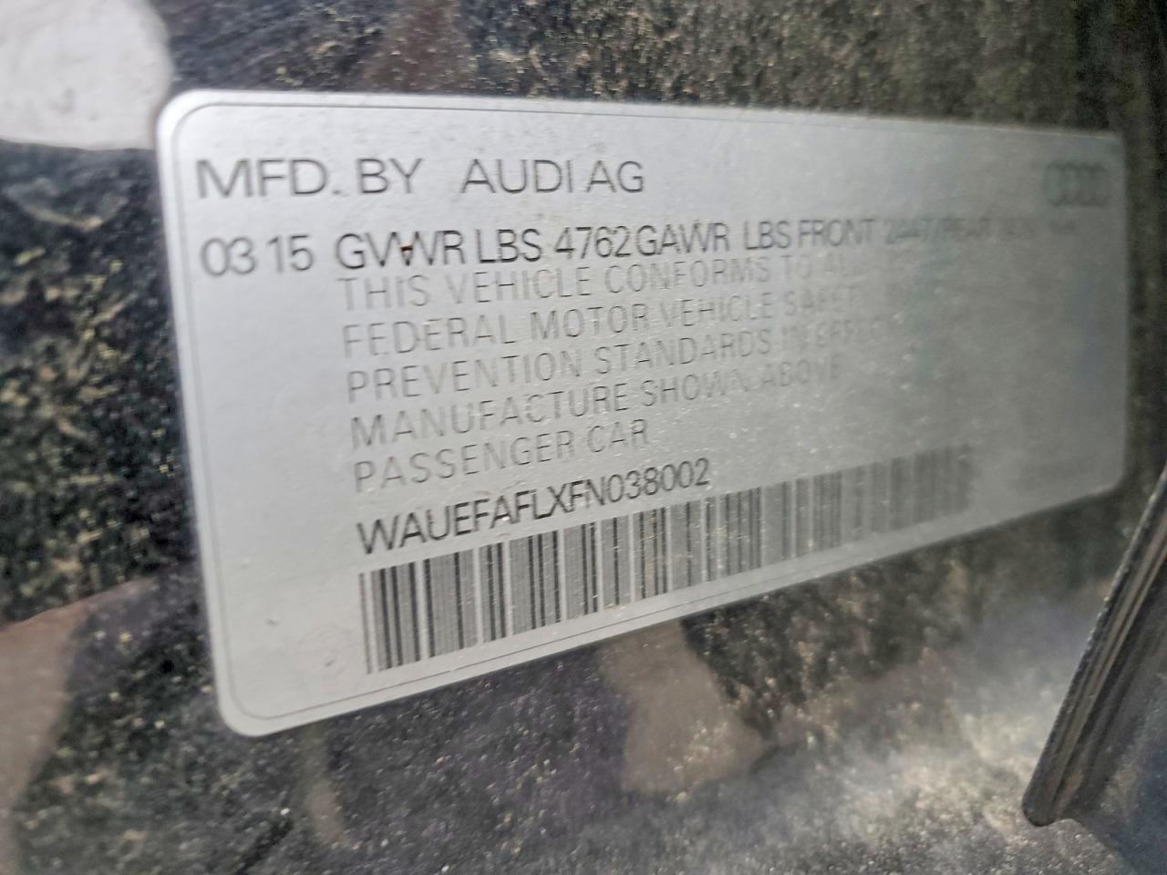 2015 AUDI A4 PREMIUM PLUS photo 25