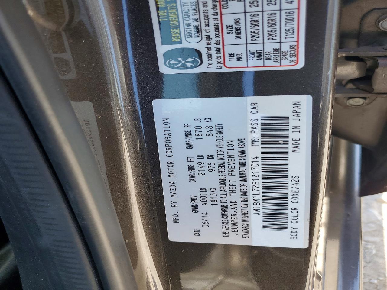 2014 MAZDA 3 TOURING photo 23