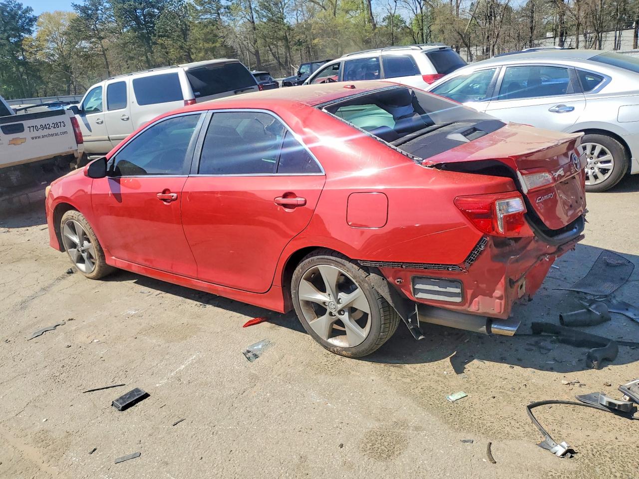 2012 TOYOTA CAMRY SE V6 photo 2