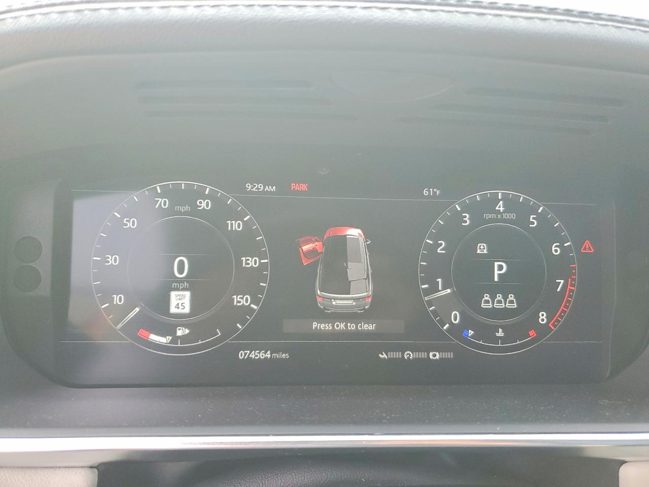 2019 LAND ROVER RANGE ROVER SPORT HSE photo 9