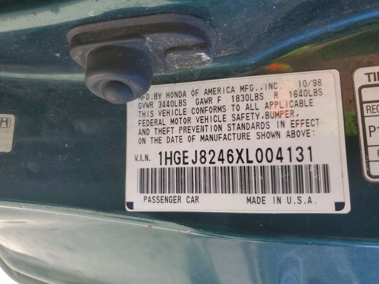 1999 HONDA CIVIC EX photo 25