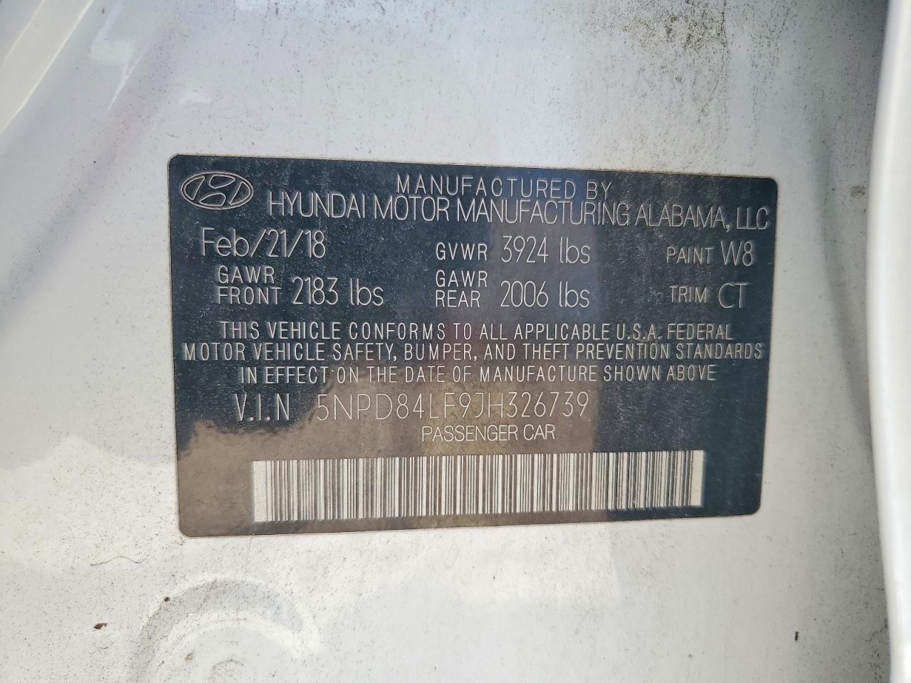 2018 HYUNDAI ELANTRA SEL photo 13