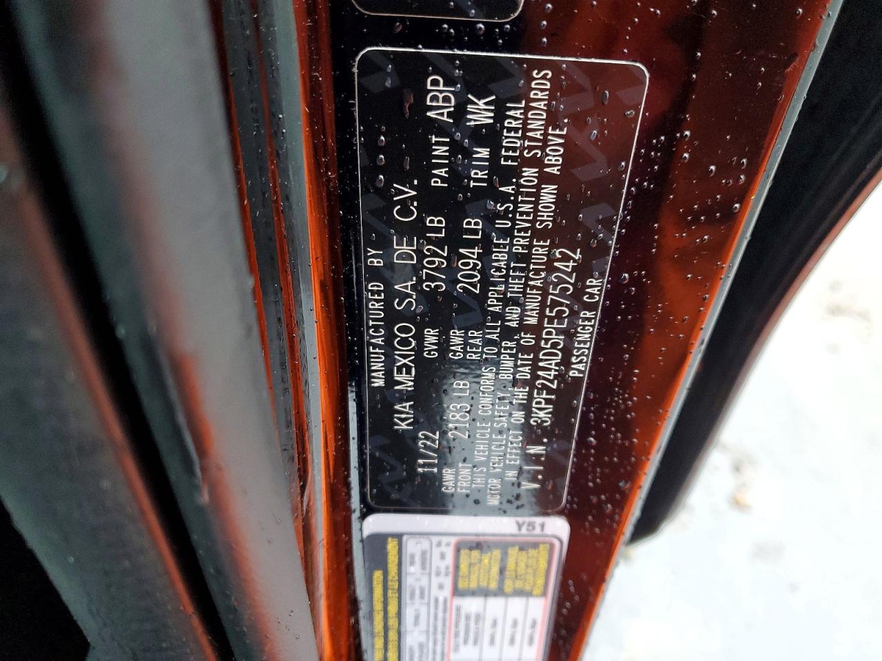 2023 KIA FORTE LXS photo 23