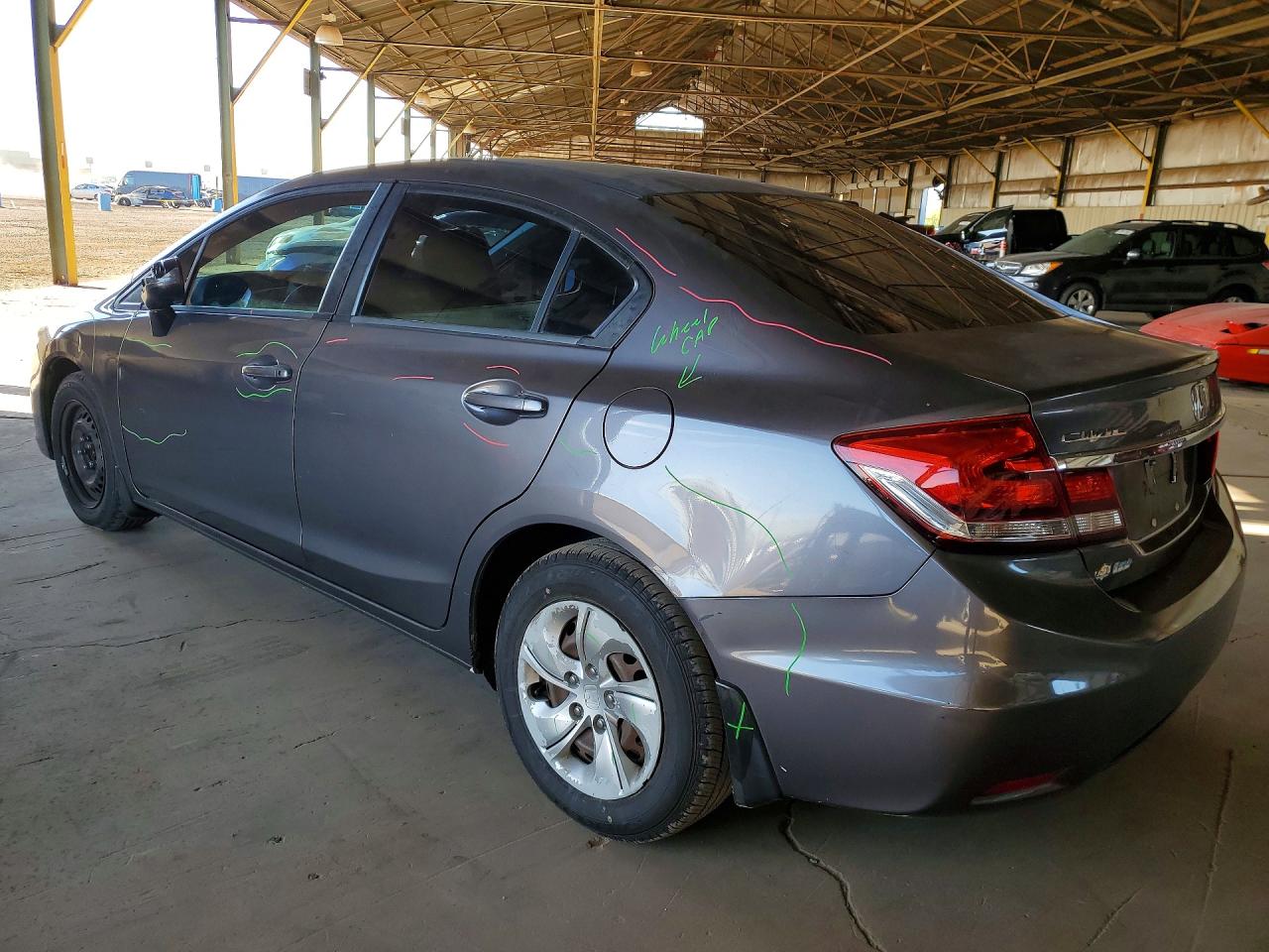 2015 HONDA CIVIC LX photo 3