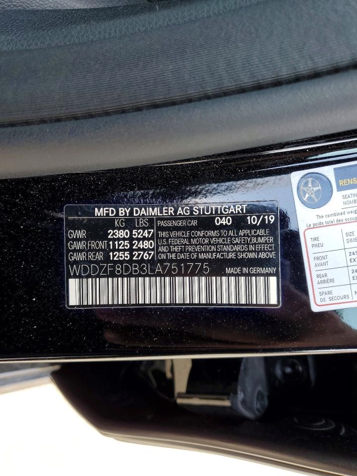 2020 MERCEDES-BENZ E 350 photo 12