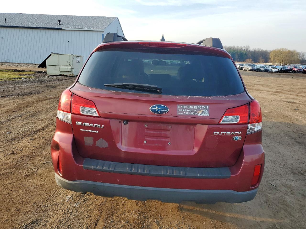 2011 SUBARU OUTBACK 2.5I LIMITED photo 6
