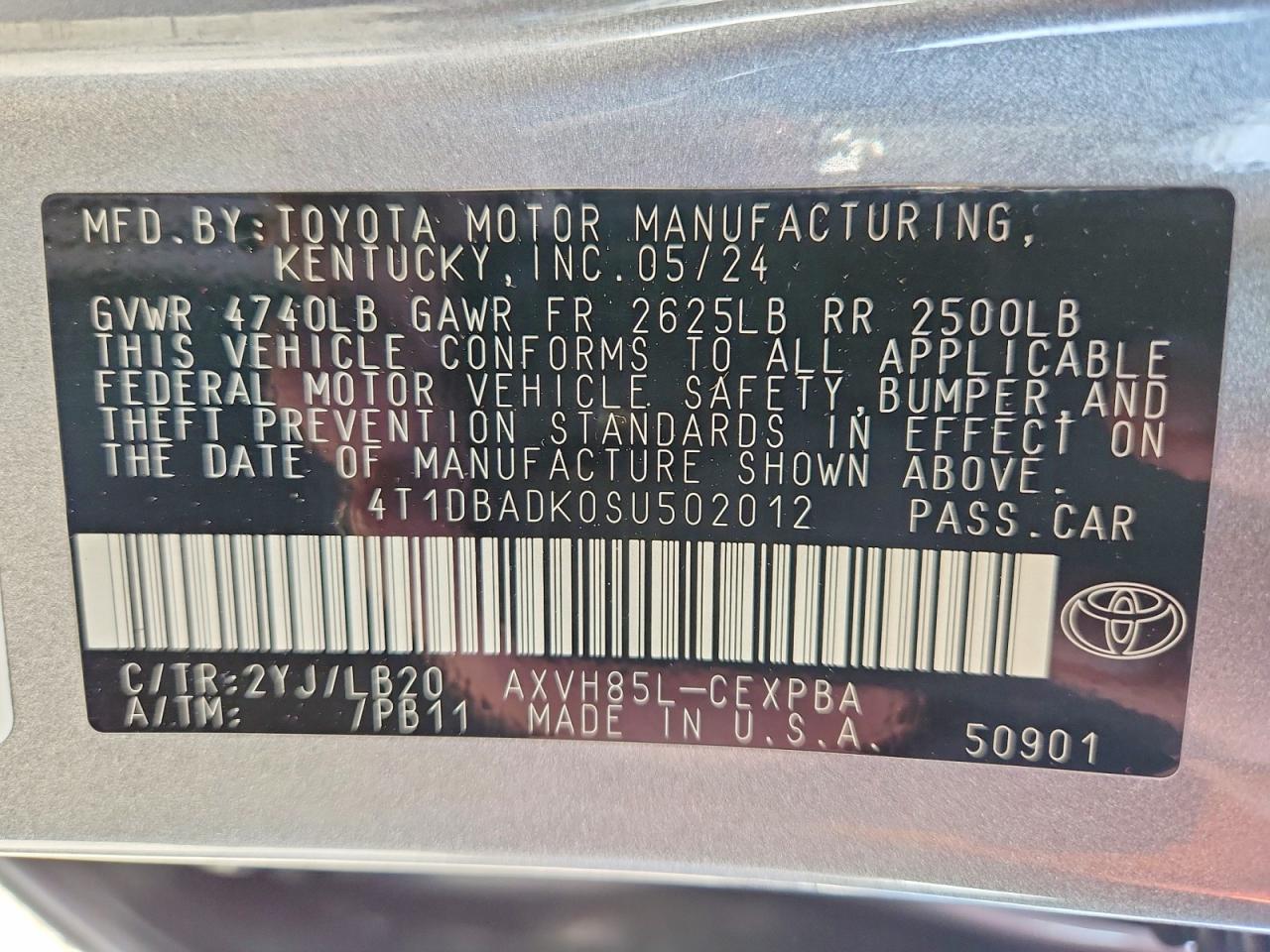 2025 TOYOTA CAMRY XSE photo 37