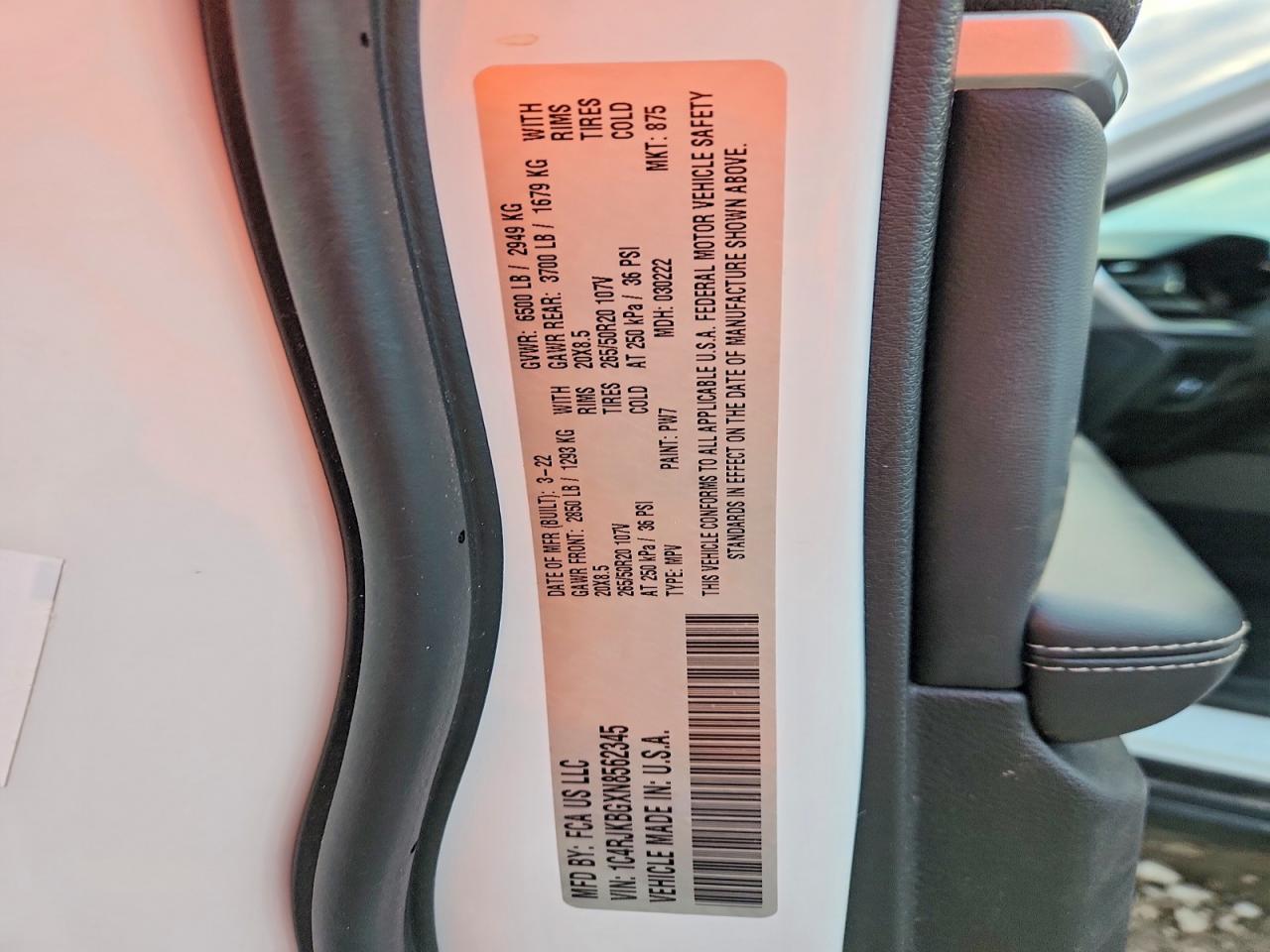 2022 JEEP GRAND CHEROKEE L LIMITED photo 13