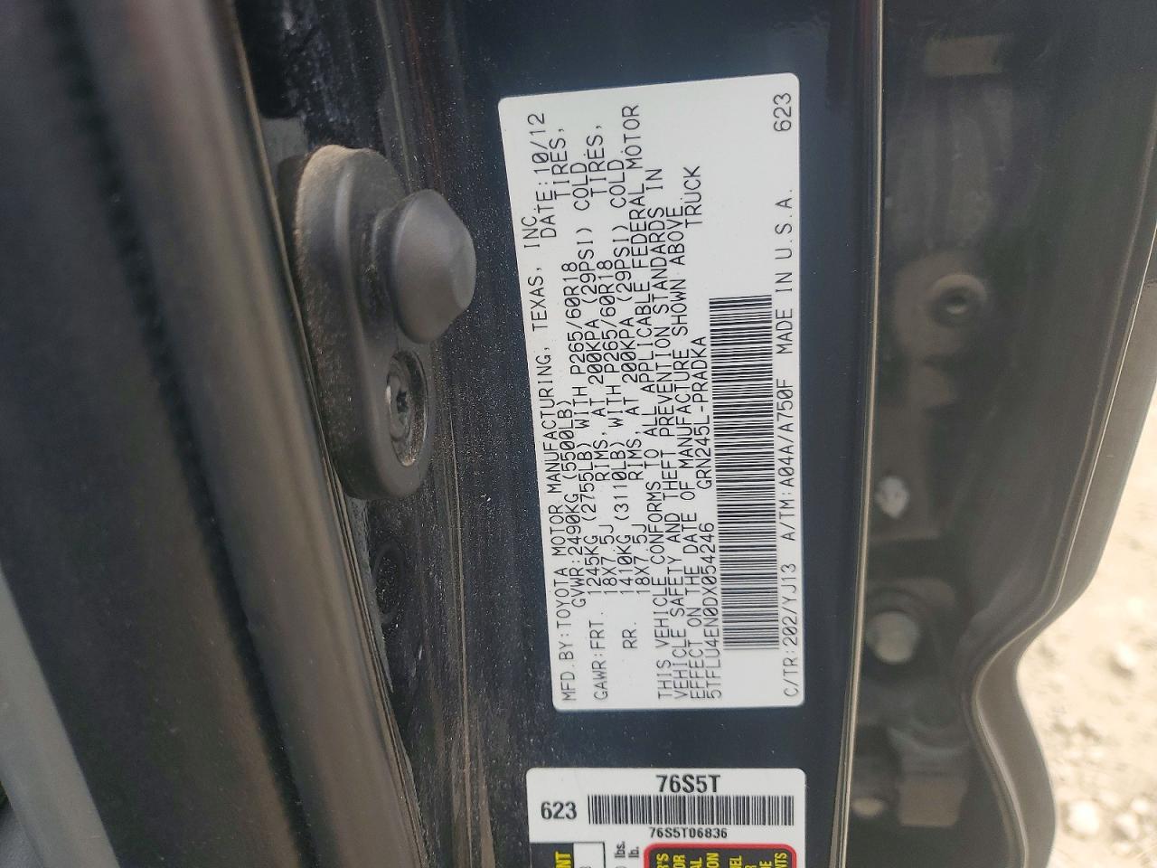 2013 TOYOTA TACOMA V6 photo 34
