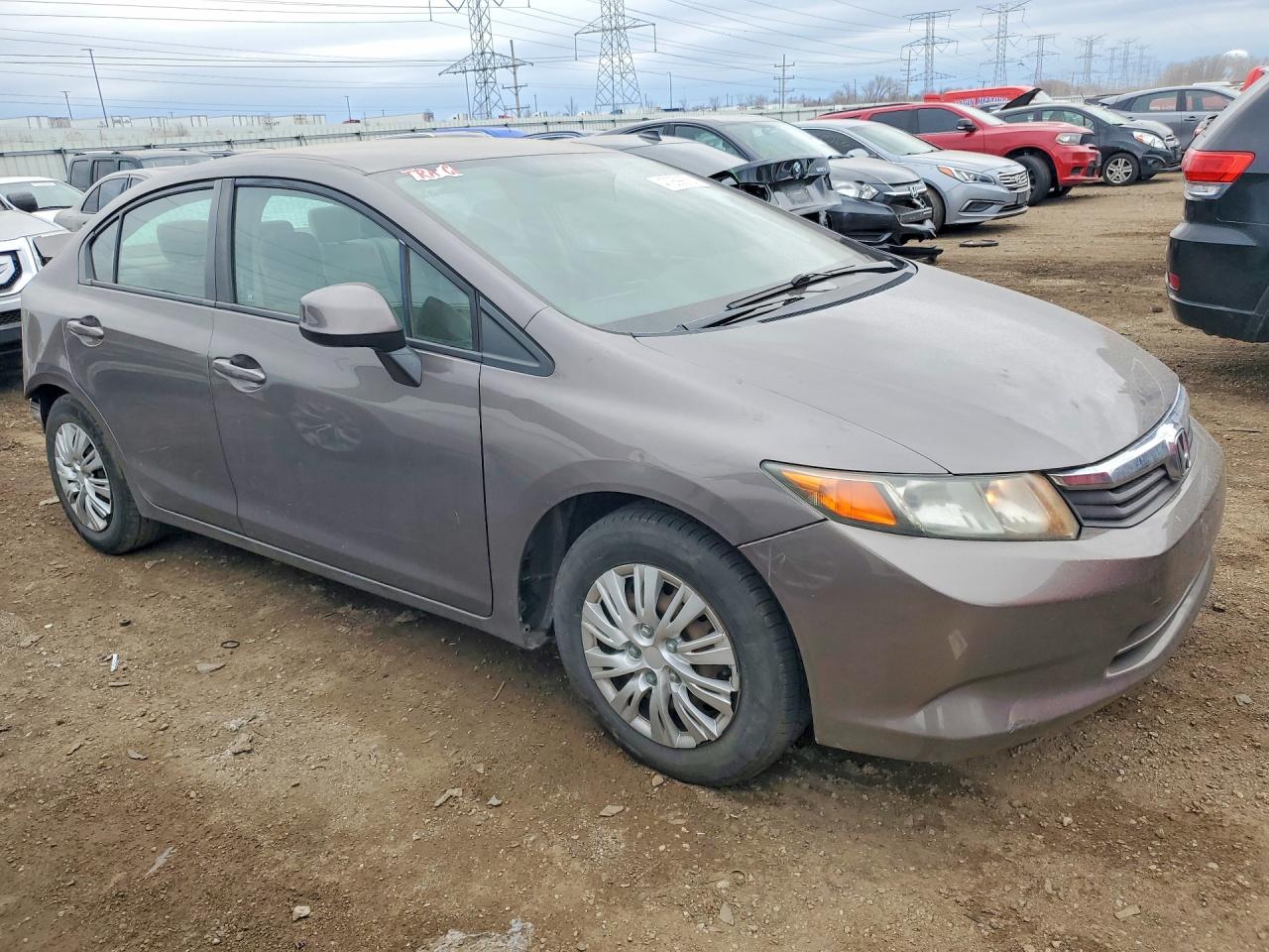 2012 HONDA CIVIC photo 7