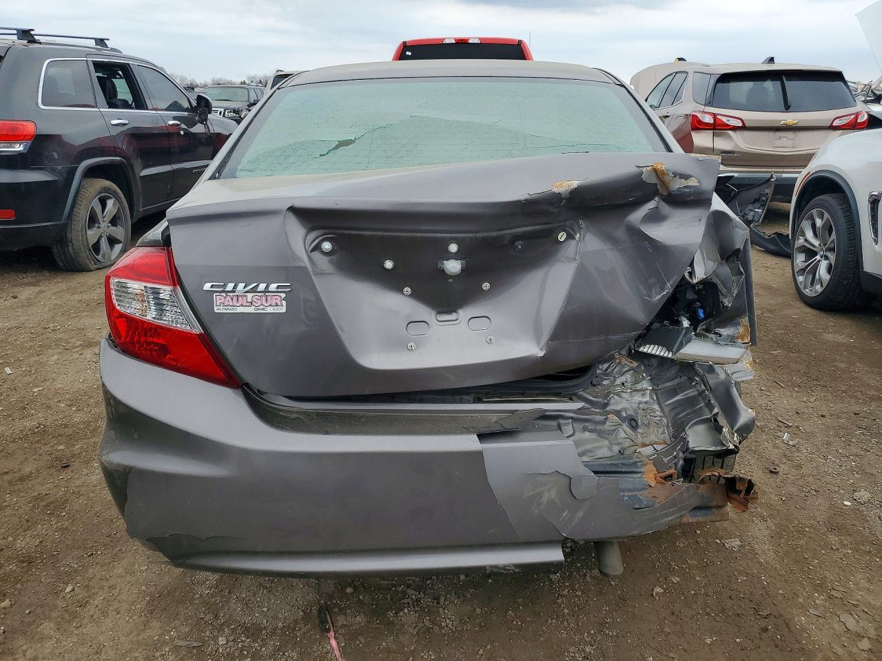 2012 HONDA CIVIC photo 11