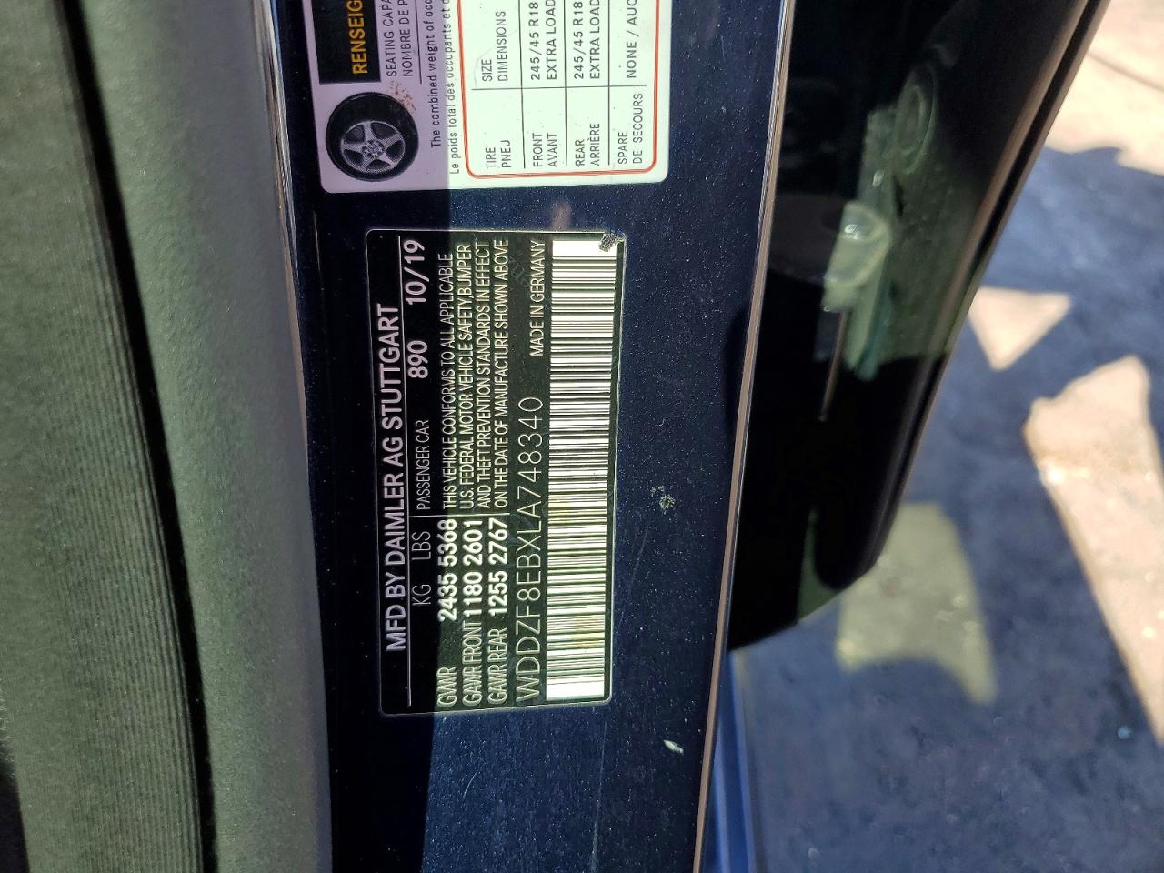 2020 MERCEDES-BENZ E 350 4MATIC photo 25