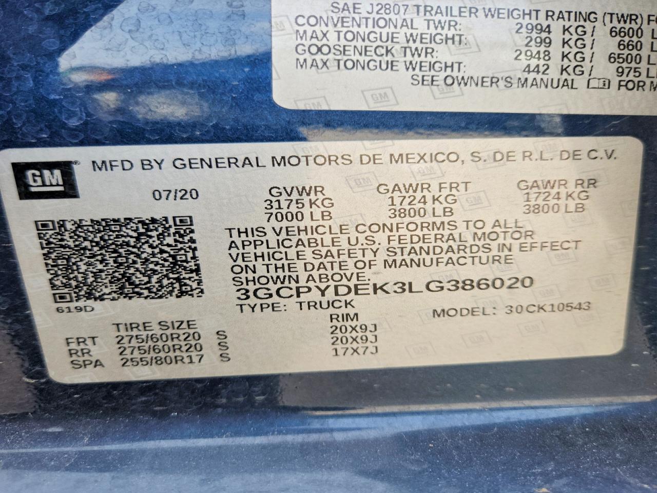 2020 CHEVROLET SILVERADO K1500 LT photo 12