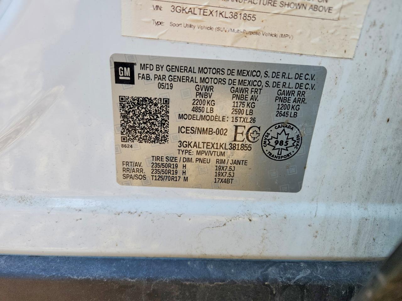 2019 GMC TERRAIN SLE photo 23