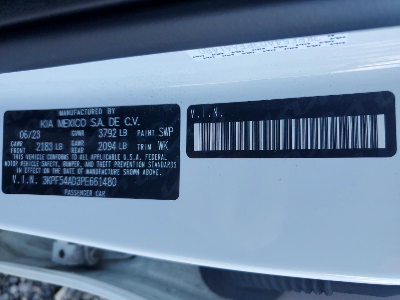 2023 KIA FORTE GT-LINE photo 12