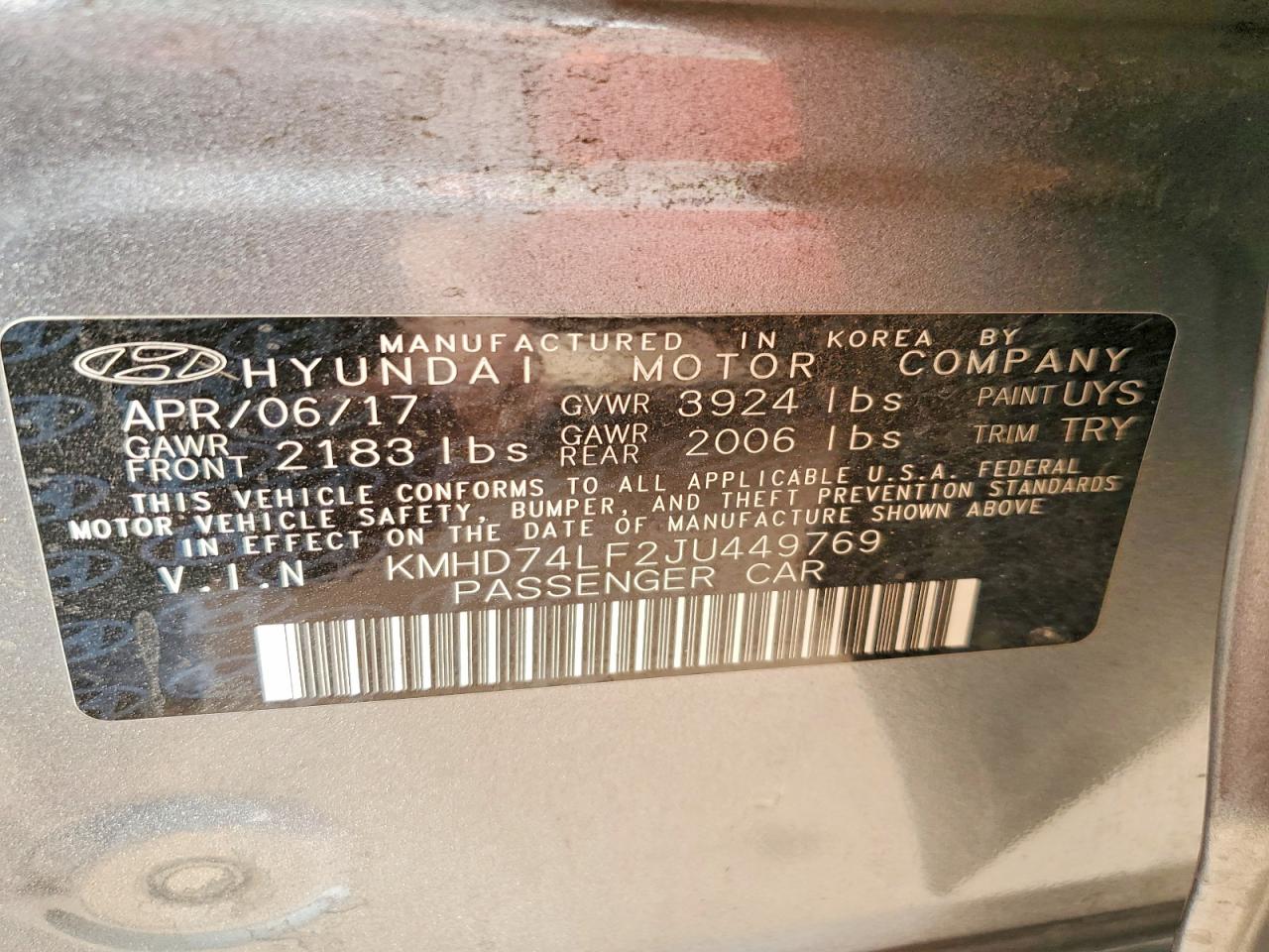2018 HYUNDAI ELANTRA SE photo 25