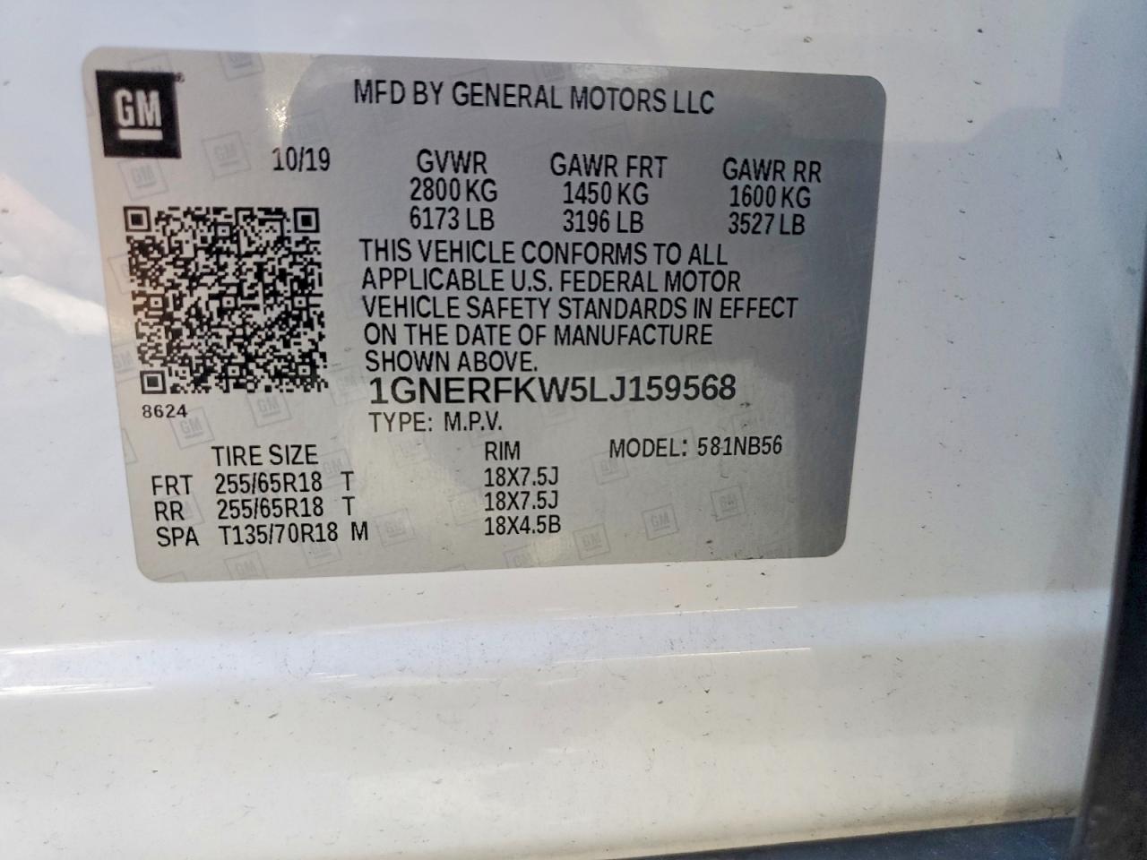 2020 CHEVROLET TRAVERSE LS photo 23