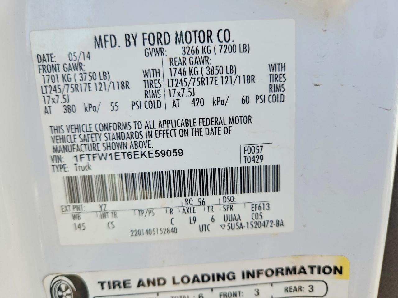 2014 FORD F150 SUPERCREW photo 23