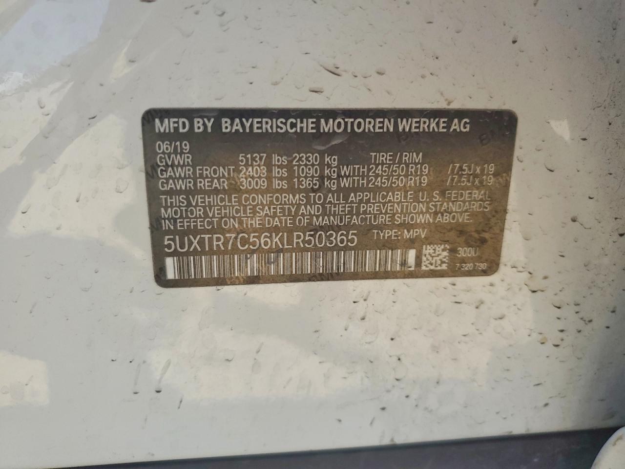 2019 BMW X3 SDRIVE30I photo 23