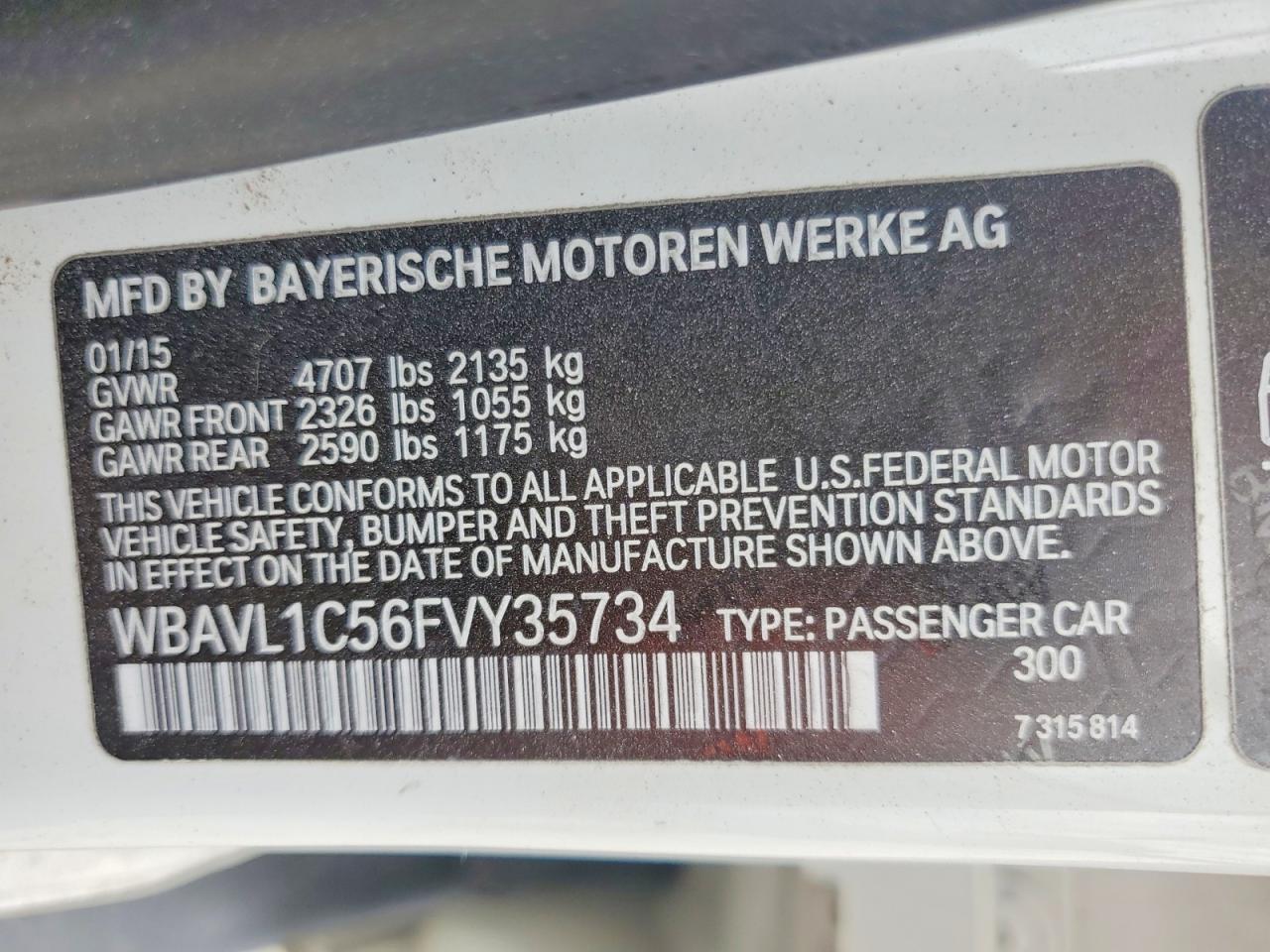 2015 BMW X1 XDRIVE28I photo 14