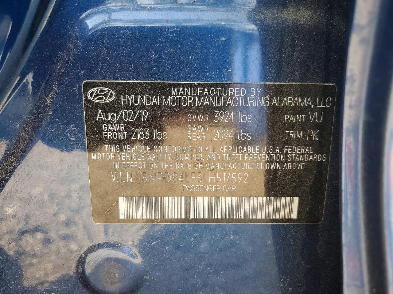 2020 HYUNDAI ELANTRA SEL photo 23