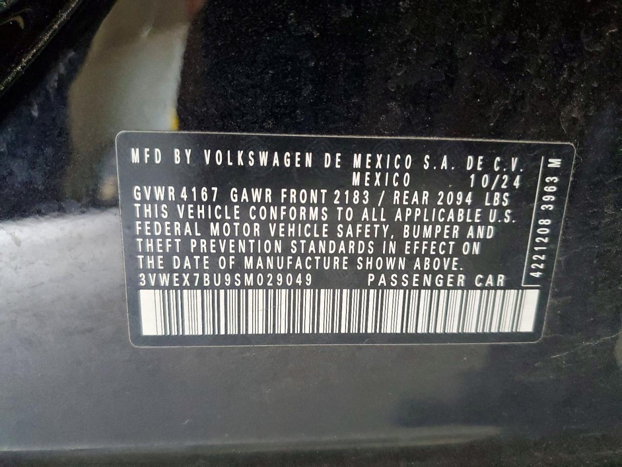 2025 VOLKSWAGEN JETTA SE photo 23