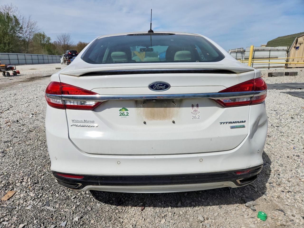 2017 FORD FUSION TITANIUM photo 11