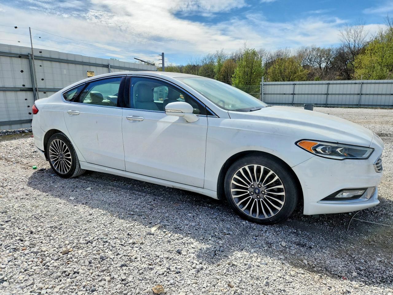 2017 FORD FUSION TITANIUM photo 7