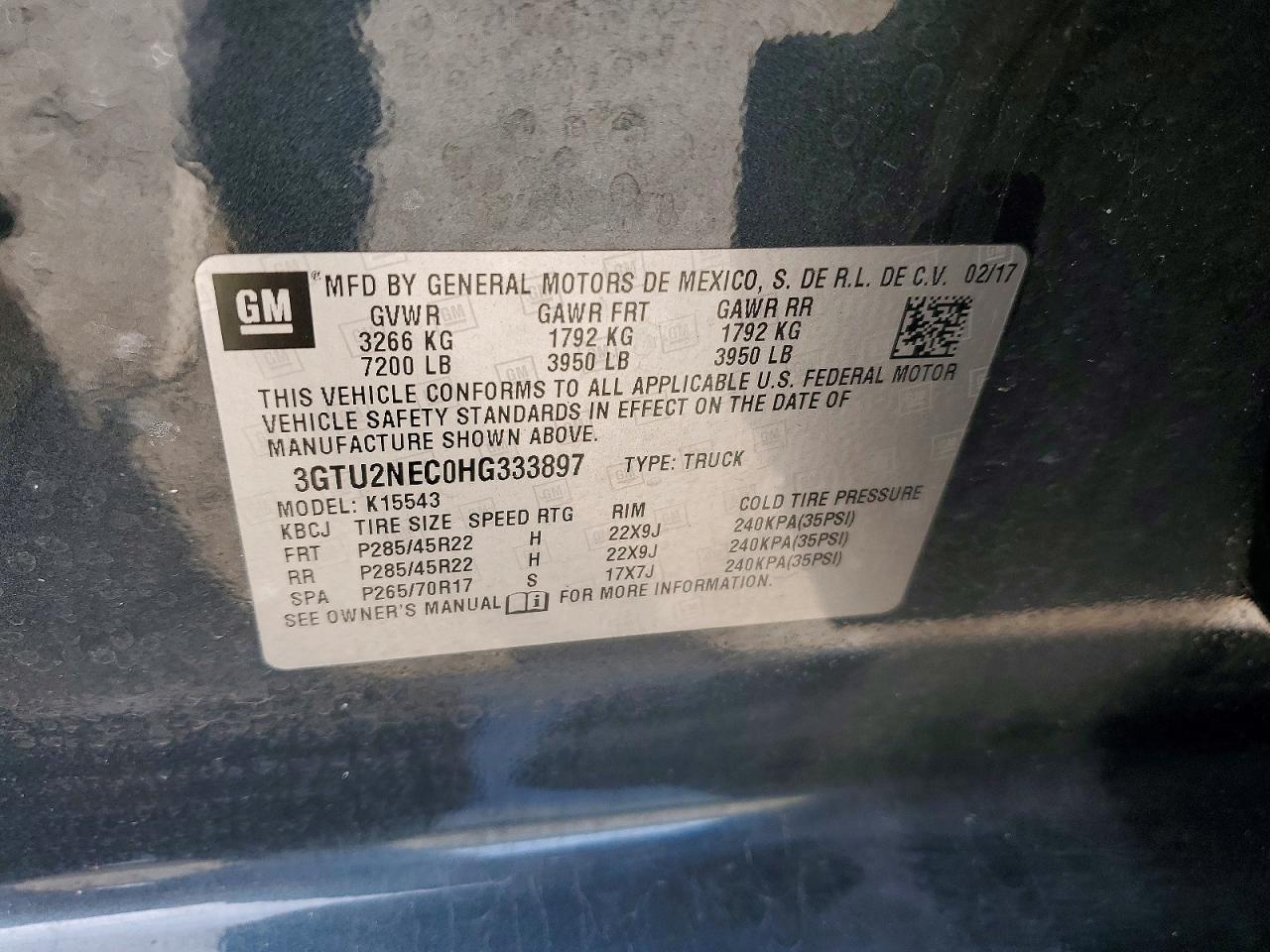 2017 GMC SIERRA K1500 SLT photo 23