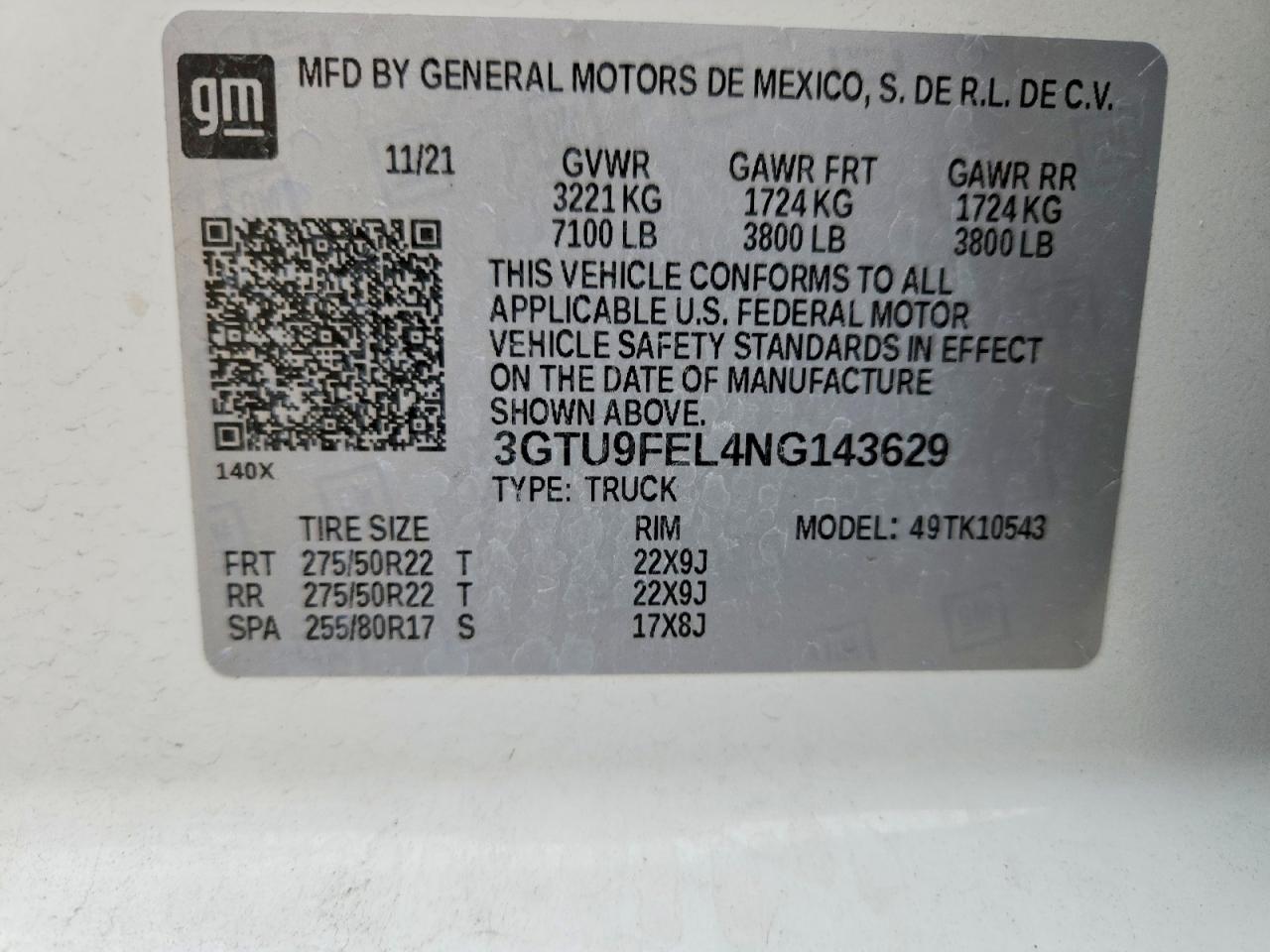 2022 GMC SIERRA LIMITED photo 34