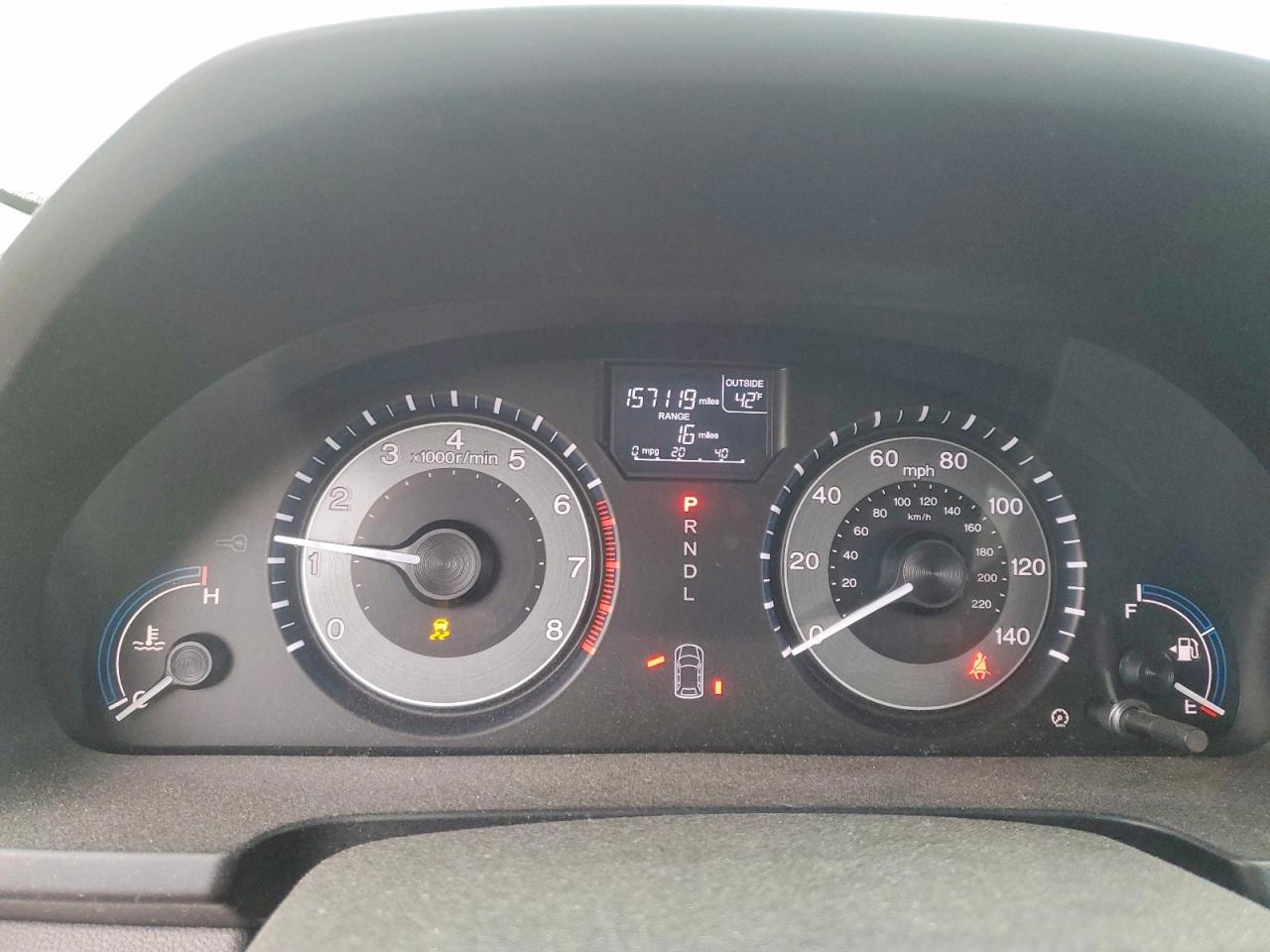 2012 HONDA ODYSSEY EXL photo 9