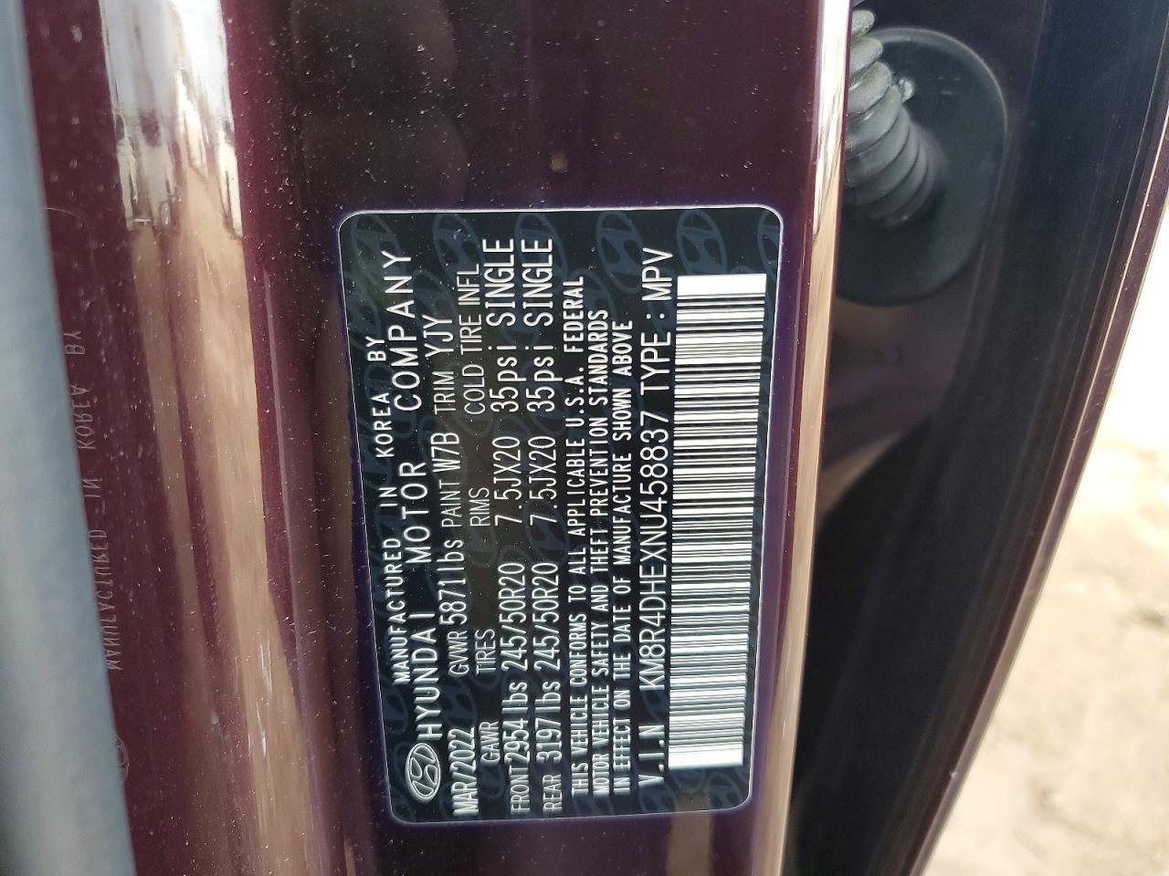 2022 HYUNDAI PALISADE SEL photo 23