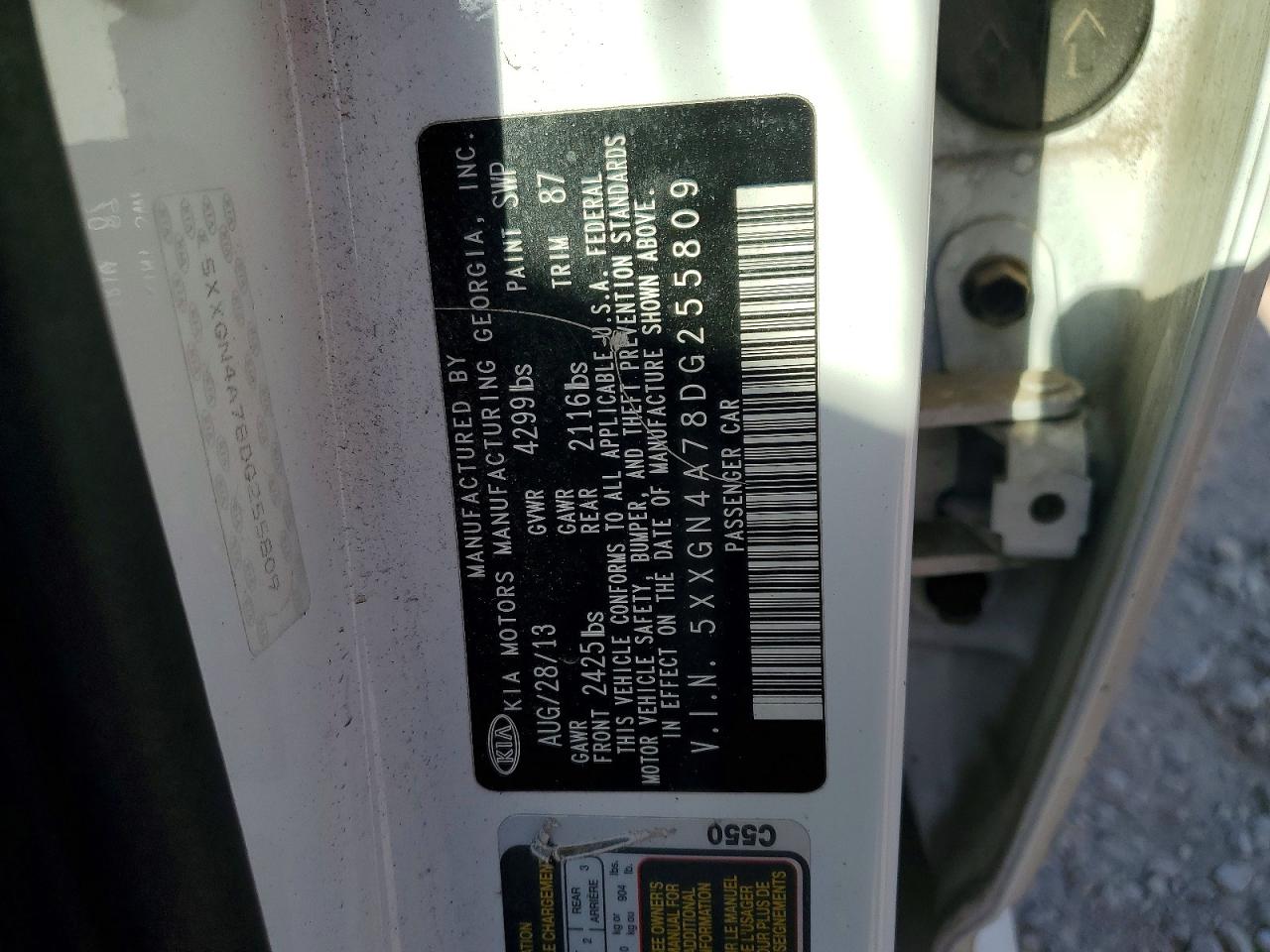 2013 KIA OPTIMA EX photo 23