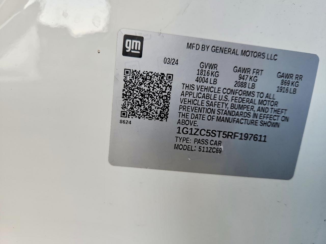 2024 CHEVROLET MALIBU LS photo 34
