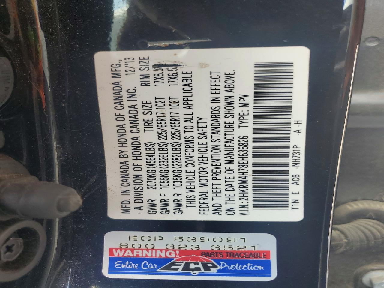 2014 HONDA CR-V photo 37