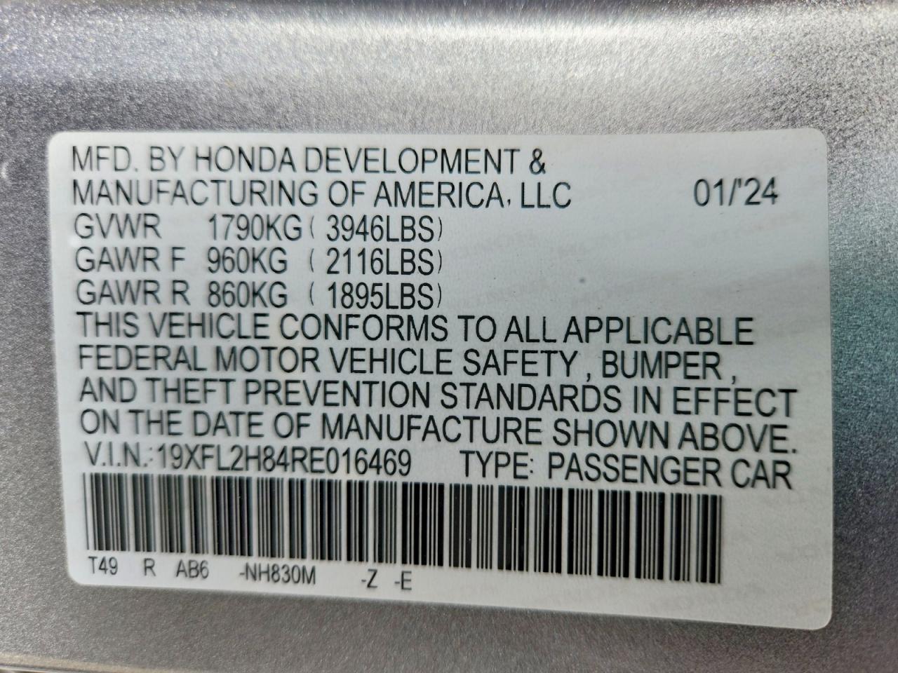 2024 HONDA CIVIC SPORT photo 25