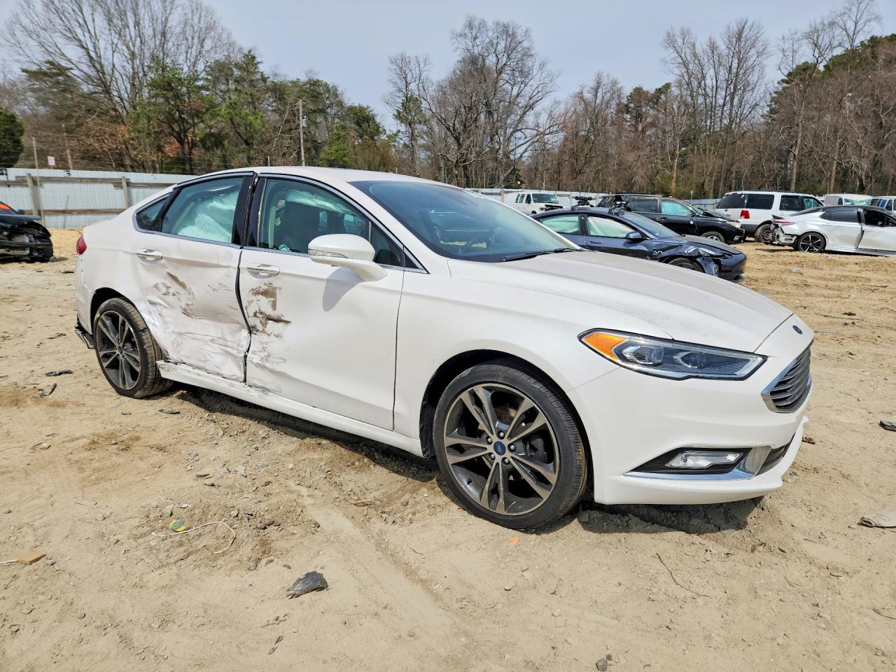 2017 FORD FUSION TITANIUM photo 7