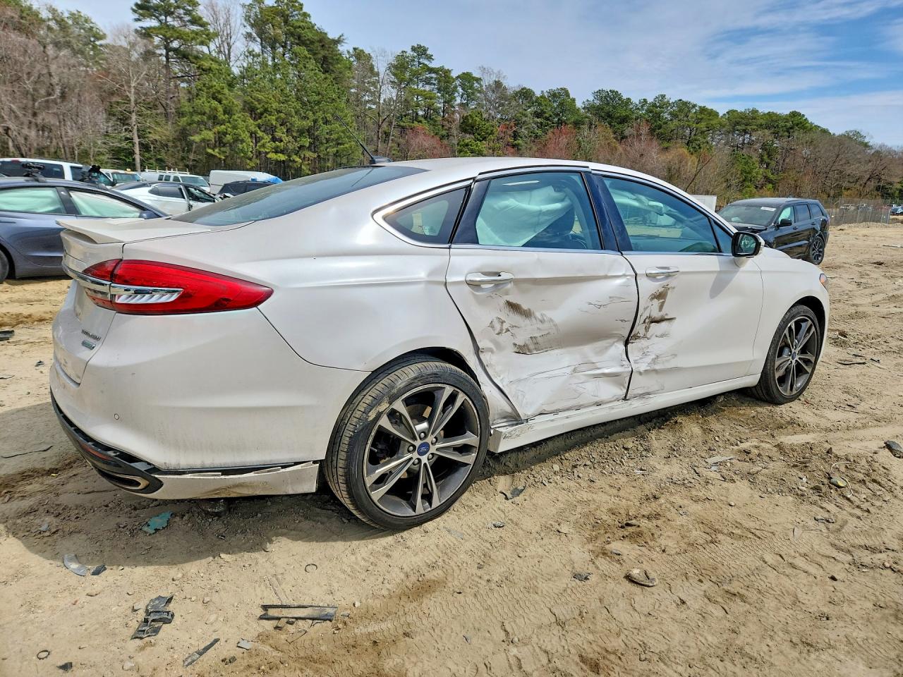 2017 FORD FUSION TITANIUM photo 5