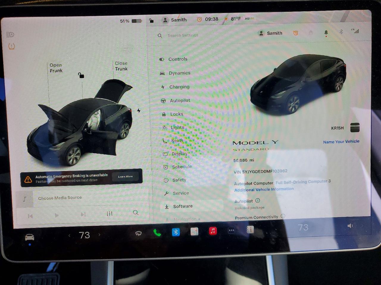 2021 TESLA MODEL Y photo 9