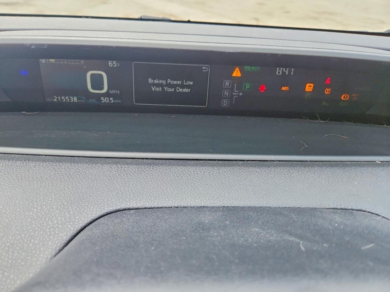 2017 TOYOTA PRIUS TWO photo 17