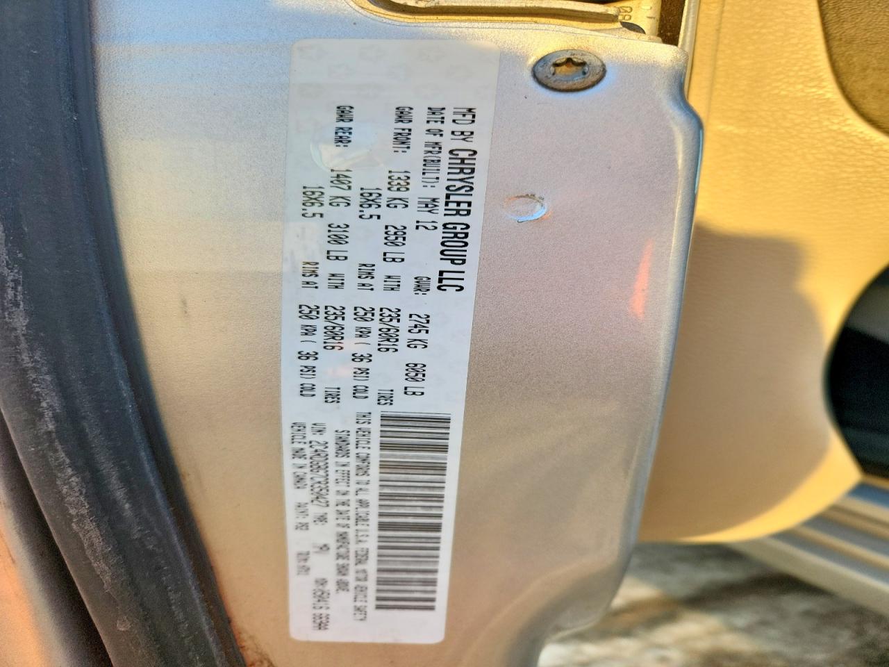 2012 DODGE GRAND CARAVAN SE photo 25