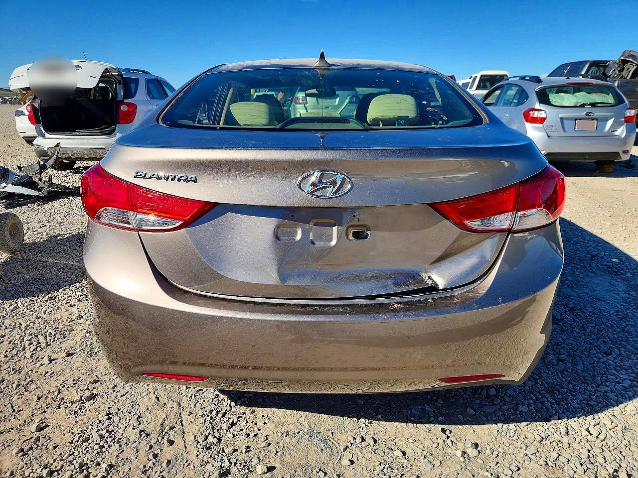 2012 HYUNDAI ELANTRA GLS photo 11
