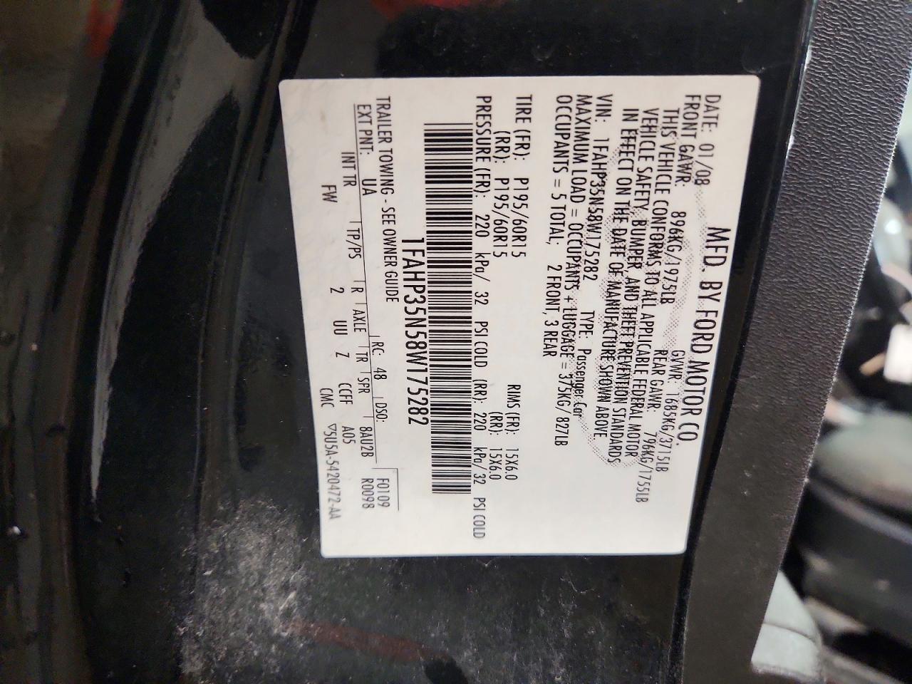 2008 FORD FOCUS SE photo 13
