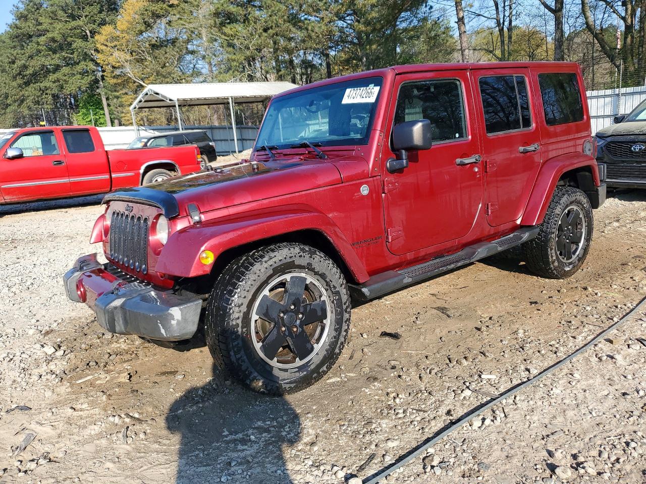 2012 JEEP WRANGLER UNLIMITED