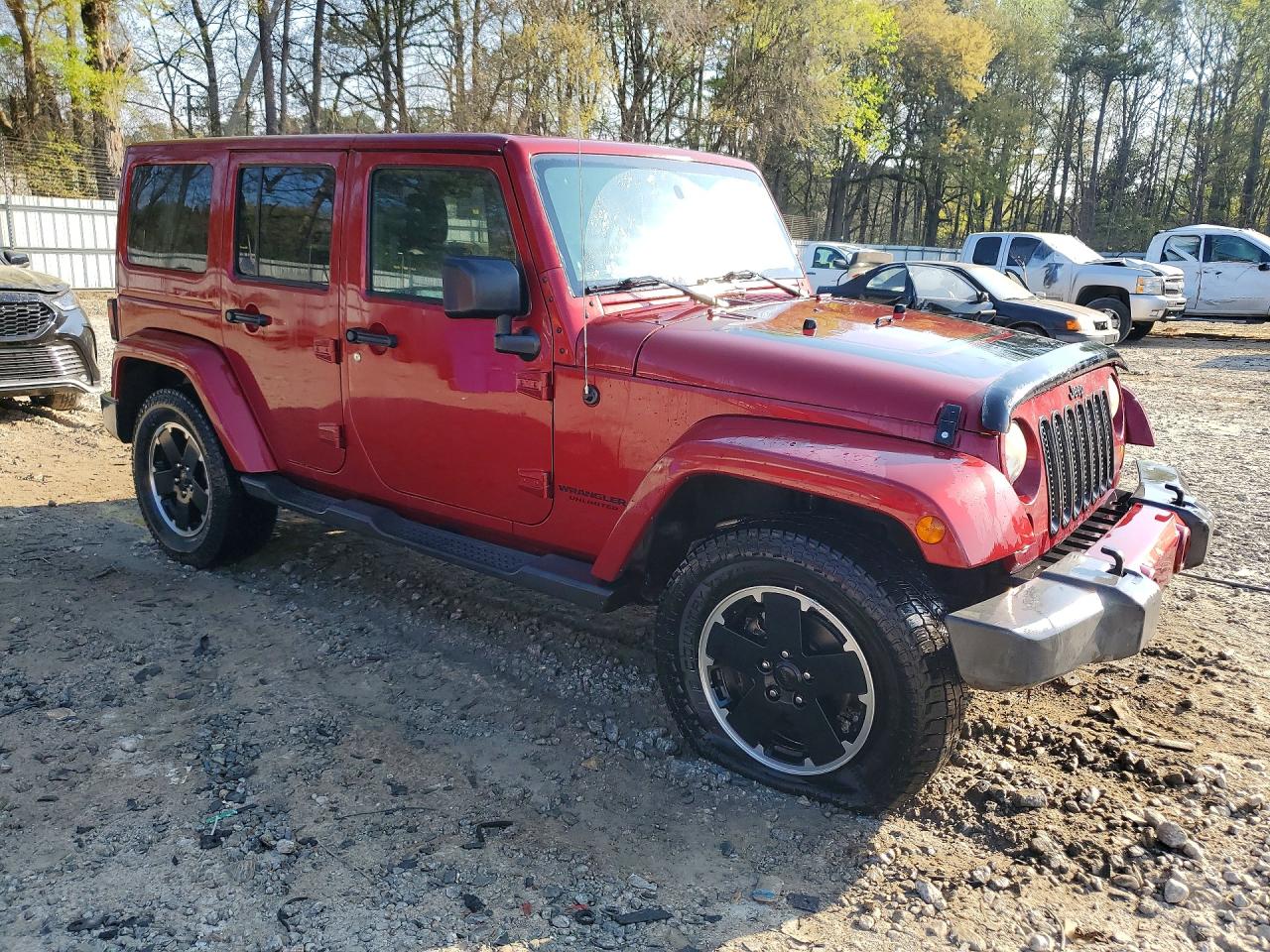 2012 JEEP WRANGLER UNLIMITED SAHARA photo 7